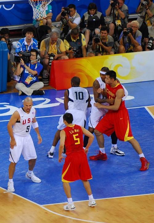 07年美国男篮vs中国男篮